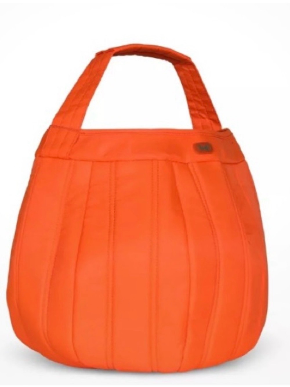 Lug Pumpkin Tote Bag in Coral NWOT - Picture 2 of 5